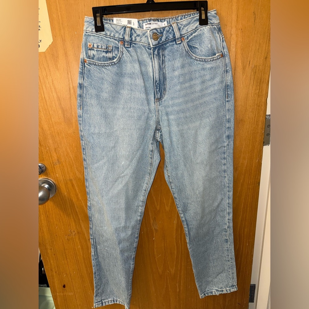 Garage Light Blue Mom Jeans